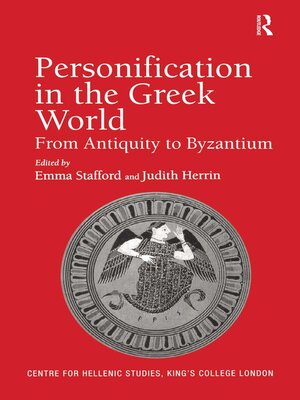 cover image of Personification in the Greek World